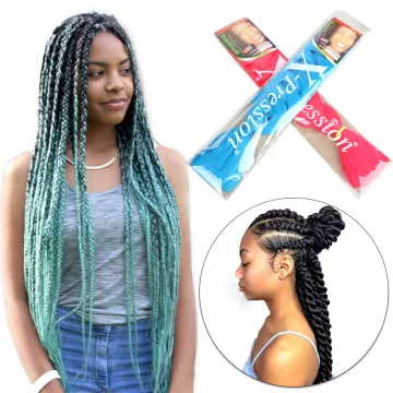 Onst Kalon Jumbo ombre braid Ultra Box Braids Hair Extension Synthetic Crochet ghana braid Wick Hair X Pression 165g 82Inches