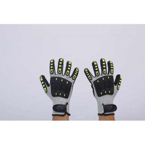 CUT CUT HPPE Palm Dipped Buruh Perlindungan Sarung Tangan