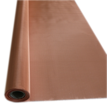 5/200/250 Mesh Polished Copper and Brass Wire Mesh for Industrial Shielding and Filtering