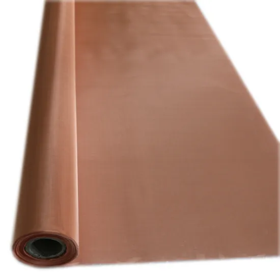 5/200/250 Mesh Polished Copper and Brass Wire Mesh for Industrial Shielding and Filtering