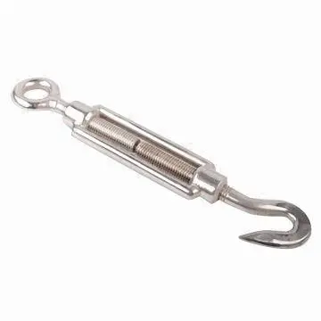 Stainless Steel DIN 1480 Turnbuckle, A.I.S.I.304 or 316