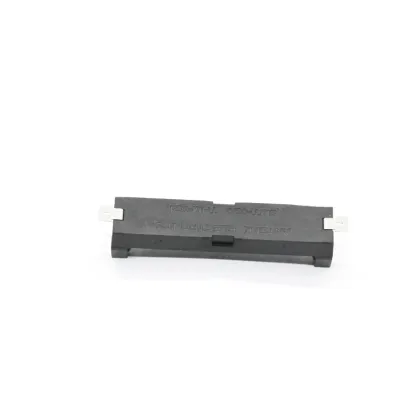 180 Degree Black Nylon Single AAA Battery Holder