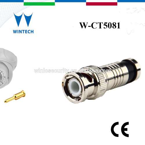 Bnc Connector Installation, Male Bnc Connectors For Rg59, High Quality
