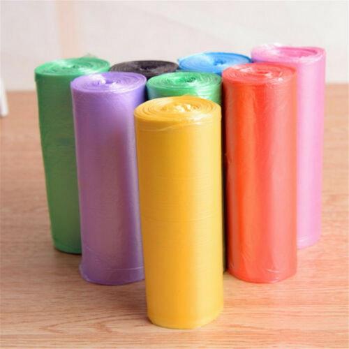 Colored Garbage Bags Bathroom Trash Can Liners