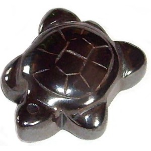 Pendentif tortue hématite