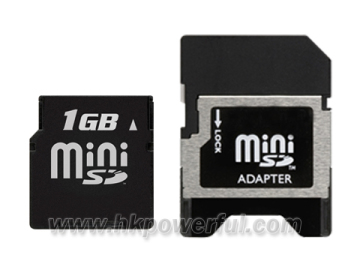 mini SD 1GB  card (memory card ,memory stick ,SD card ,CF card ,XD card ,Micro SD 4gb ,Mini SD card ,M2 card )