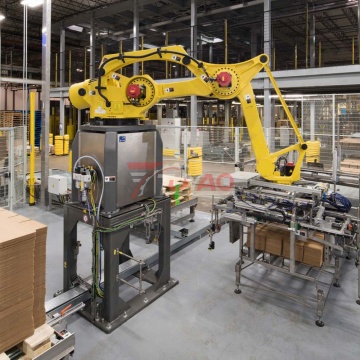 Système de palette de robot pour les usines d'eau, de jus et de boissons alimentaires