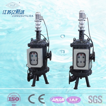 Stainless Steel Housing Backwash Wire Screen Filter with Auto-cleaning Device