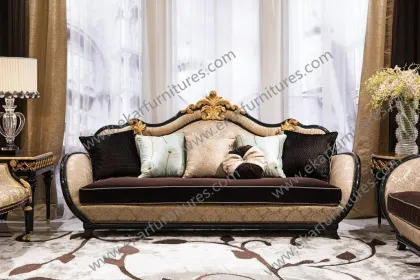 Upholstered Furniture Home Theater Royal Sofa Set Designs