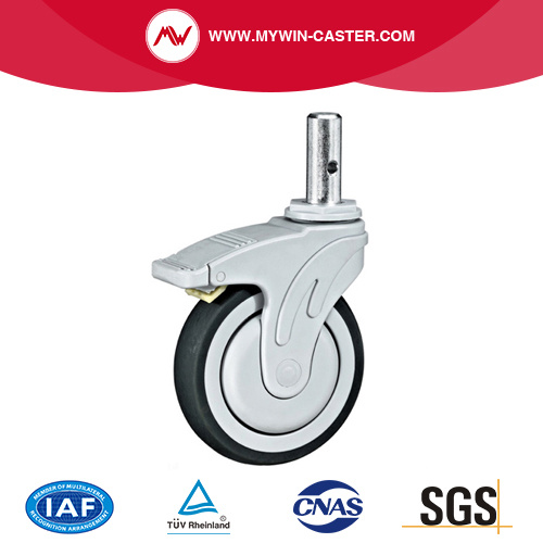 Round Stem Medical Catser with Brake