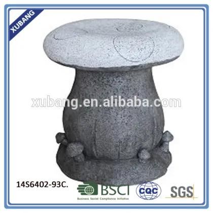 Garden mushroom garden stool for Garden decoration