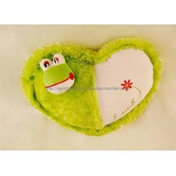 Plush Happy Heart Pillow