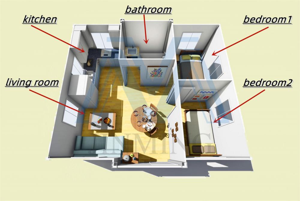 Expandable Container House