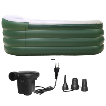 PVC Free Standing Foldable Inflatable Bathtub for Adults