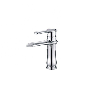 Chrom Zinklegierung Badezimmerbecken Wasserhahn Zapfhähne