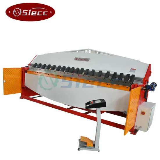CE Certified New Design Industrial Metal Plate Folding Machinery