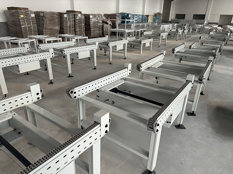 Heavy-duty chain conveyor line