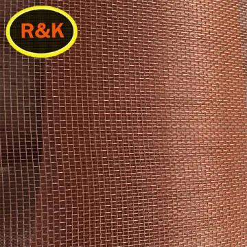 Factory supply 100 mesh purple red copper wire filter mesh