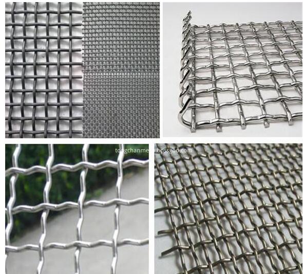 Woven Wire Crimped Mesh Screen