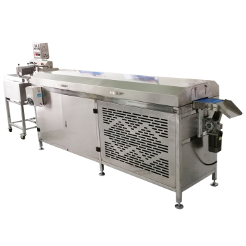 Professional Small Chocolate Coating Machine with Cooling Tunnel