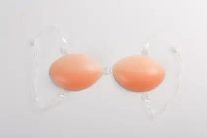 sexy lady thick cup gather backless silicone bra