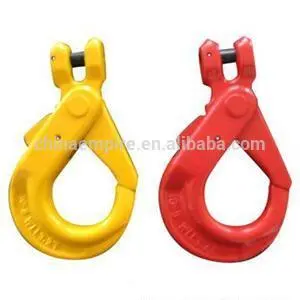 G80 european type forged lifting safety hook for chain clevis hook