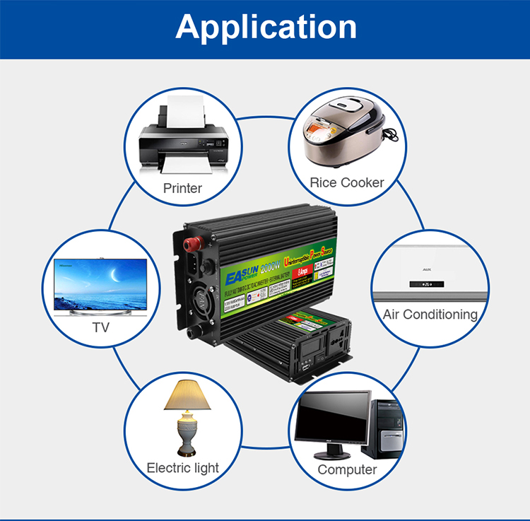 6000W Modified Sine Wave Inverter: DC to AC