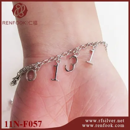 Wholesale womens jewellery 925 sterling silver love bracelet