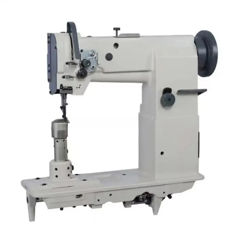Hot Sale Single Needle Post Bed Compound Feed Lockstitch Industrial Sewing Machine