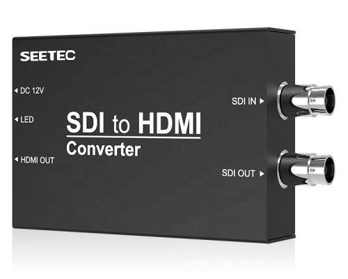 High Quality Mini HDMI to AV Converter Metal Case 1080p HDMI Splitter