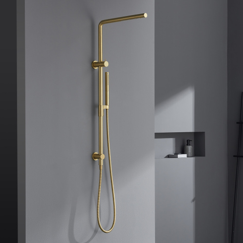 Brushed Gold PVD Shower System