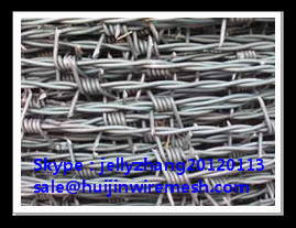 best price barbed wire /galvanized barbed wire/pvc coated barbed wire