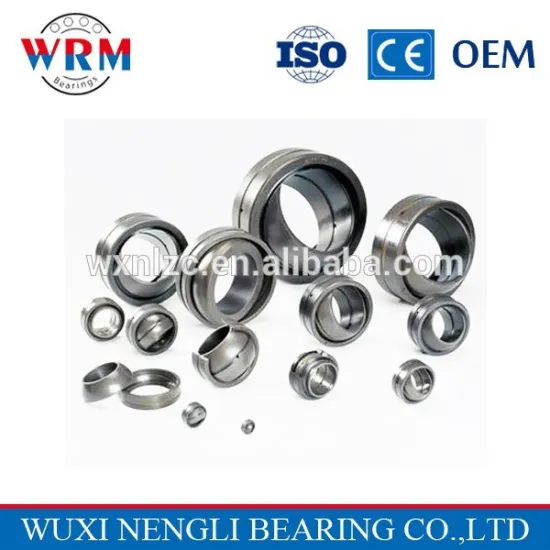 supply bearing types of oscillating bearing /knuckle bearing ge20es-2rs designed by famous mechanical engineers