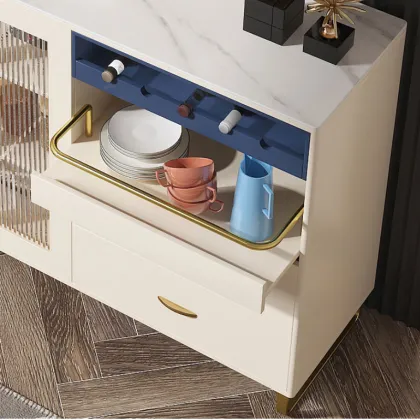 Dining cabinets against the wall storage sideboard cabinet