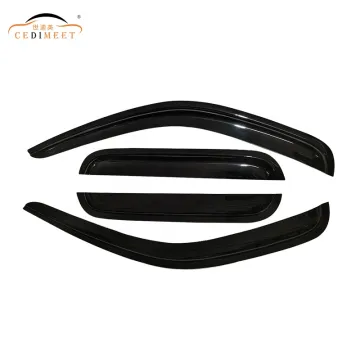 Acrylic Rain Shield Wind Breaker Sun Visor for Mazda B2500 1999-2011