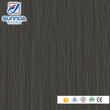 Sunnda black simple lines porcelanato glazed tile 60x60