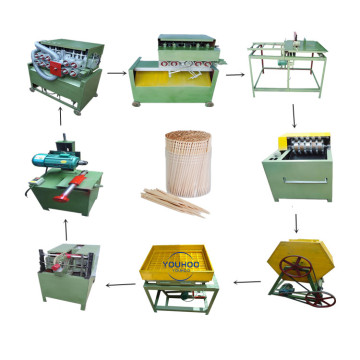 Whole Production Line Wooden Toothpick Maker Machine: Price and Details