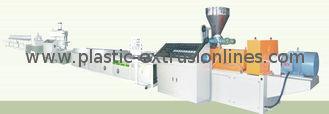 Wood Plastic Composite Plastic Profile Extrusion Line , Pro