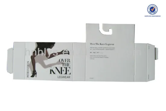 Custom Over The Knee Legwear Packaging Box