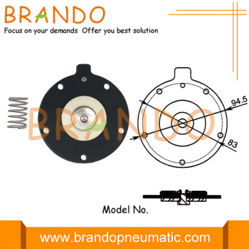 DMF-Z-25 DMF-ZM-25 DMF-Y-25 Valvola a getto d&#39;impulso Membrana in nitrile