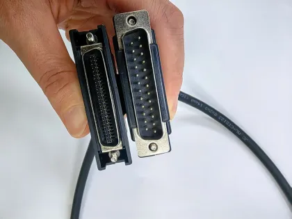 Large chassis ROM-Panasonic signal shielded cable