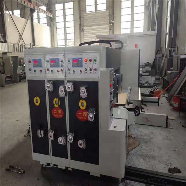 carton box printer slotter die cutter machine