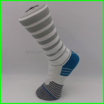 Athletic medium cushion OEM fusion custom logo sport socks
