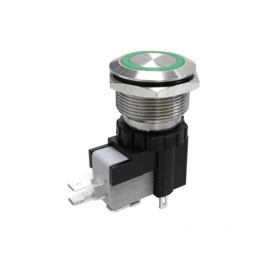 Interruptor de botão de pressão resistente à prova de água elétrico