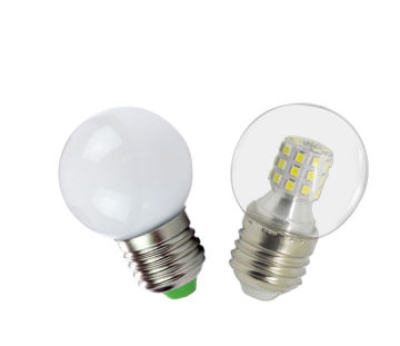 LED Magic Bean E27 Tricolor Transparent Small Round Bulb - 5W/7W Energy Saving LED Lamp