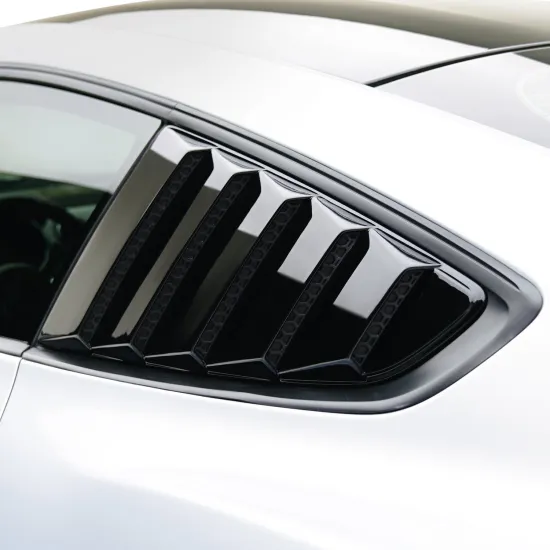Carbon Fiber Body Kits Side Vent Window for 2015-2017 Mustang Shelby GT S550 - Material Optional