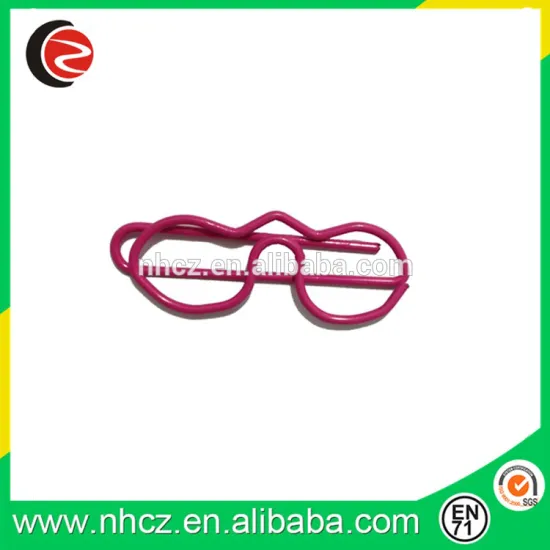 Sunglass Shaped Paper Clips