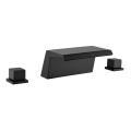 Fauce de salle de bain SHAMANDA Black Waterfall Spout