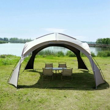 Portable Windproof and Rain Canopy for Outdoor Camping and Picnics