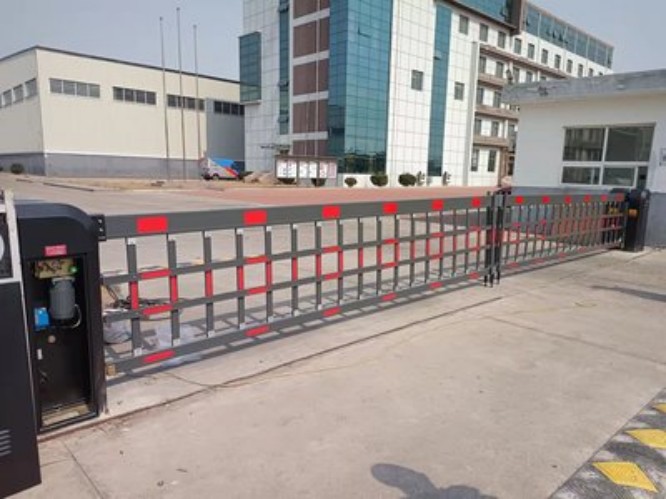 Puerta de estacionamiento aerotransportada